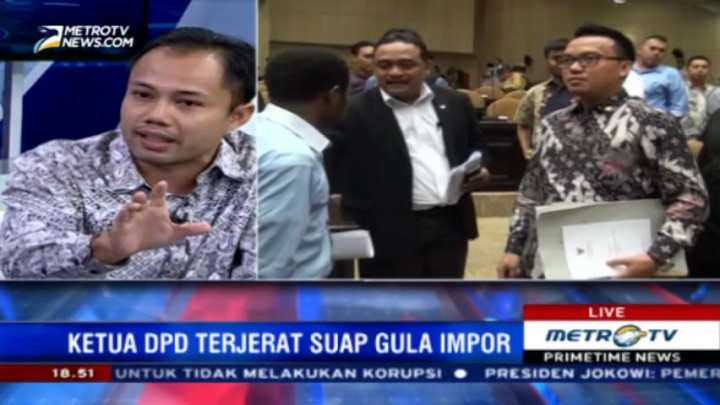 Ketua DPD Terjerat Suap, ICW: Buang Tikusnya Tapi Jangan Bakar Lumbungnya