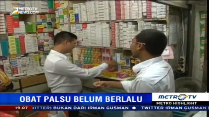 Obat Palsu Belum Berlalu