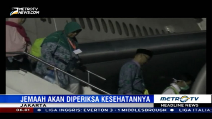Jemaah Haji Kloter 1 Tiba di Tanah Air