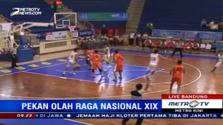 Laga Perdana Cabang Basket PON XIX, Tim Kaltim Hadapi Sulut