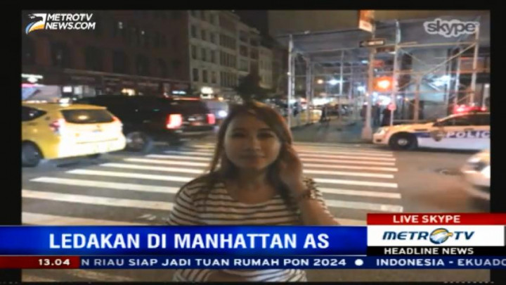 Polisi Selidiki Kemungkinan Teroris Dibalik Ledakan Manhattan