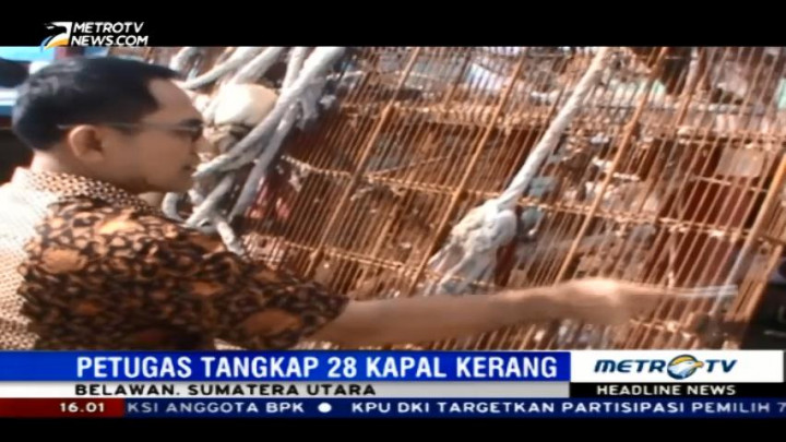 Langgar Batas Zona Tangkap, Petugas Amankan 28 Kapal Kerang