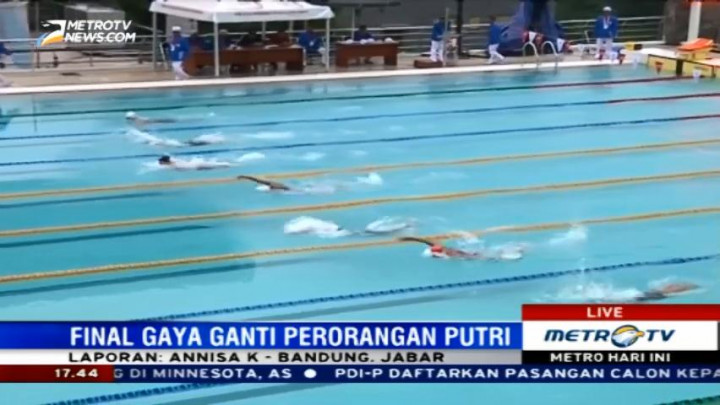 Azzahra Tambah Emas untuk Riau di Cabor Renang