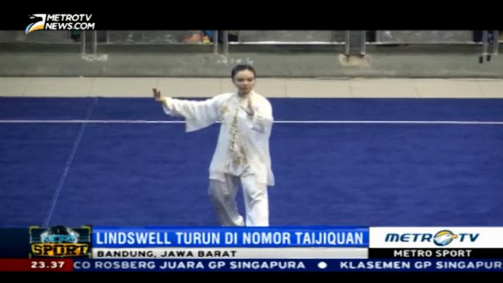 Lindswell Kwok Raih Poin Tertinggi di Nomor Taijiquan