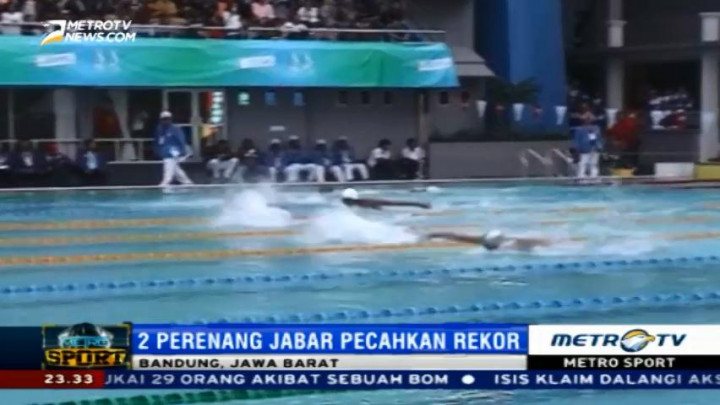 Dua Atlet Renang Jabar Pecahkan Rekor di PON XIX