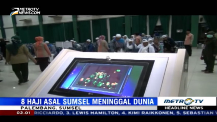 Tiba di Tanah Air, 450 Haji Sumsel Jalani Tes Kesehatan