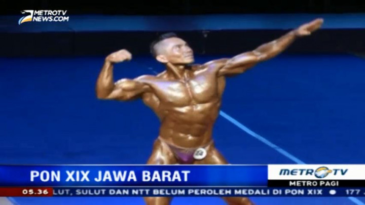 Jabar Raih Tiga Emas dari Cabang Binaraga