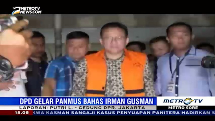 DPD Gelar Panmus Bahas Kasus Irman Gusman