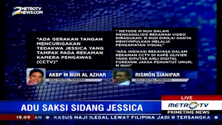 Pengamat: Proses Masuknya Racun Sampai Saat Ini Belum Terjawab