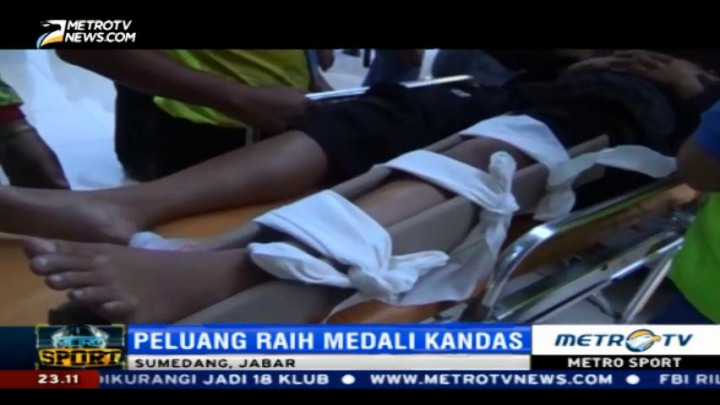 Pesilat Putri Riau Alami Cedera Lutut