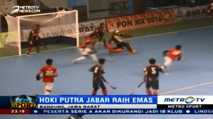 Jabar Tambah Medali Emas dari Cabang Hoki Putra