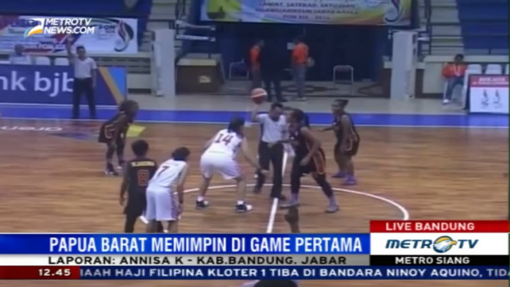 Tim Basket Putri Bali Kalahkan Papua Barat