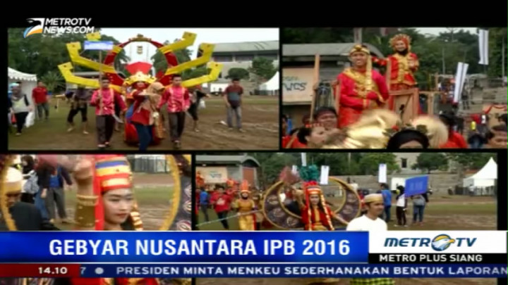 Melestarikan Budaya Melalui Gebyar Nusantara IPB 2016