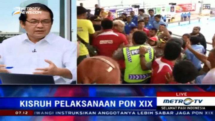 Ketidaksiapan Dinilai Jadi Penyebab Kericuhan PON 2016