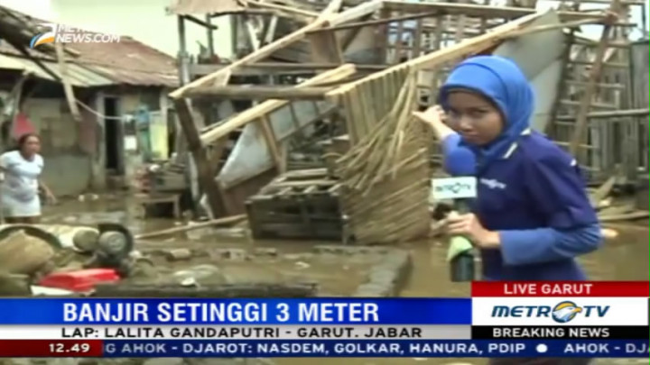 Kondisi Garut Setelah Diterjang Banjir Bandang