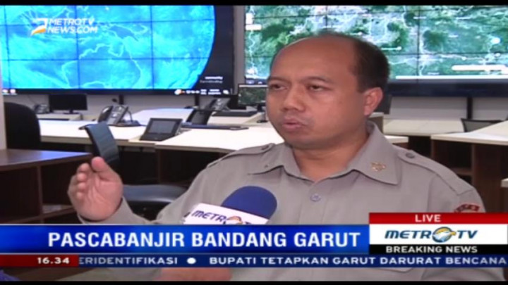 BNPB: Banjir Bandang di Garut Akibat Kritisnya DAS Cimanuk