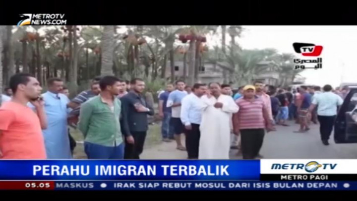 Kapal Terbalik, 29 Imigran Afrika Tewas