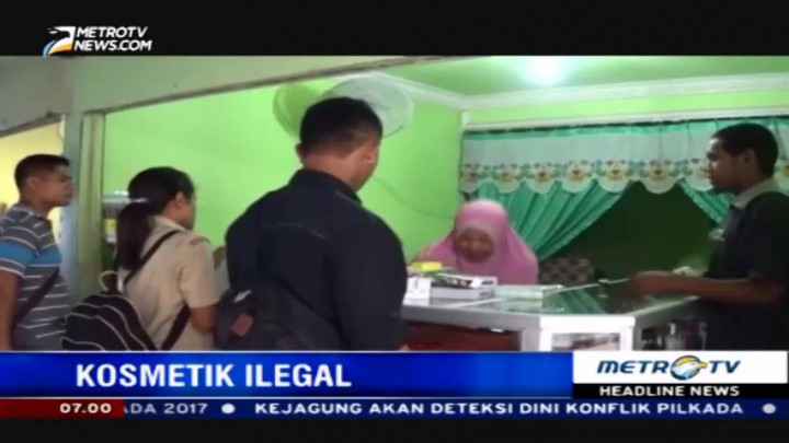 Kosmetik Ilegal Beredar di Kupang
