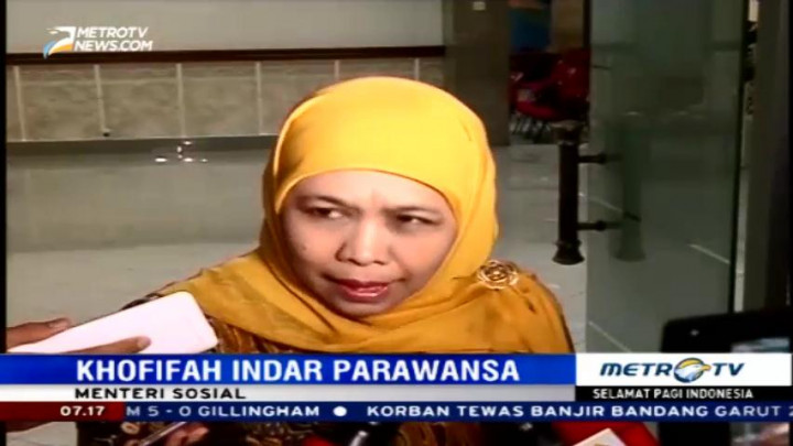 Mensos akan Tinjau Bencana di Garut dan Sumedang