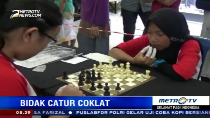 Terbuat dari Coklat, Bidak Catur Bisa Dimakan Pemain