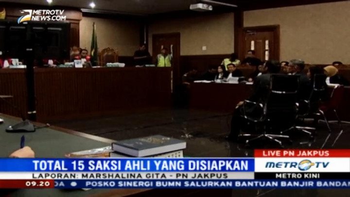 15 Ahli Disiapkan untuk Ringankan Jessica