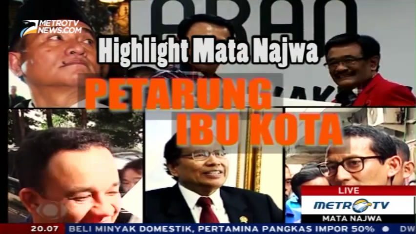Highlight Mata Najwa: Petarung Ibu Kota
