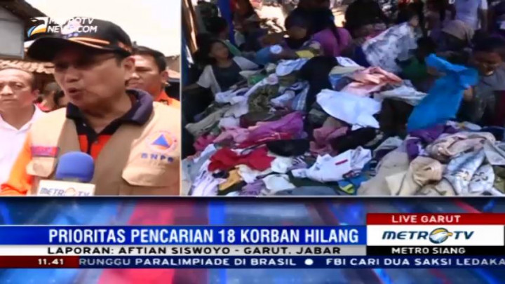 Petugas Perbaiki Fasilitas RSUD Garut