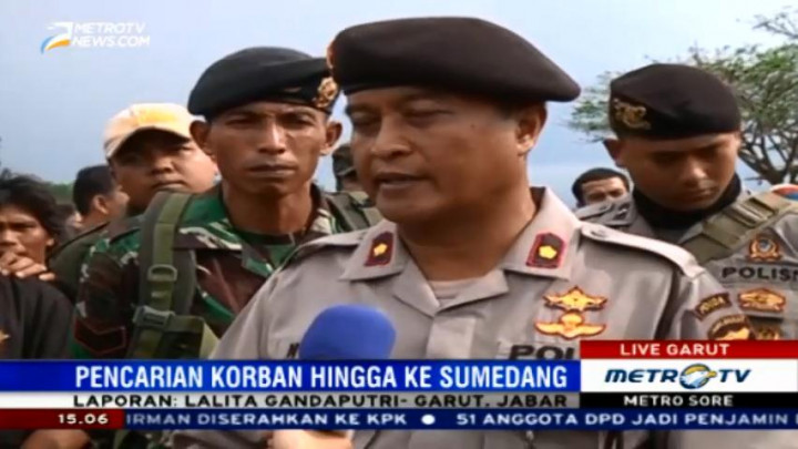 Pencarian 18 Korban Hilang Banjir Garut Difokuskan di Tiga Titik