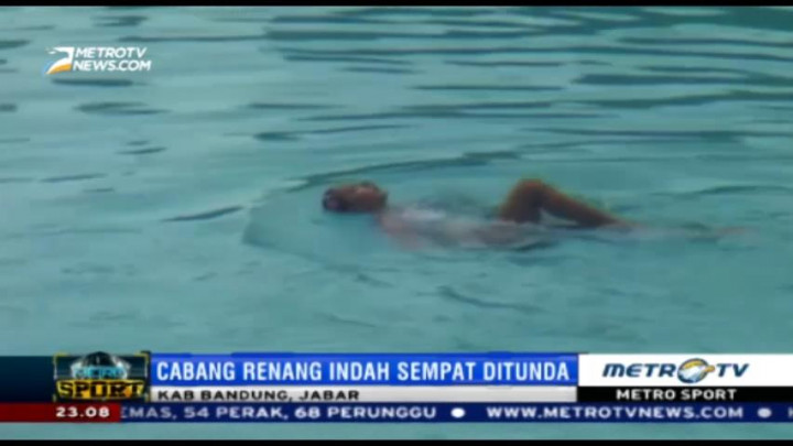Sempat Ditunda, Cabang Renang Indah Dilanjutkan