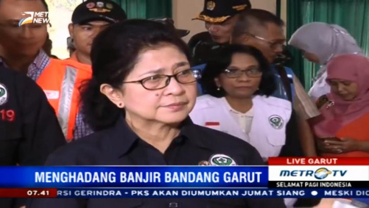 Menkes: Pengobatan Korban Banjir Garut Ditanggung Pemda