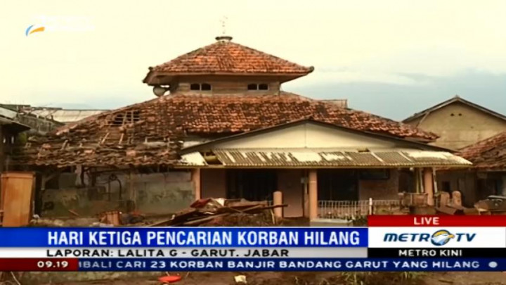 Hari Ketiga, Pencarian Korban Banjir Garut Fokus di Empat Titik