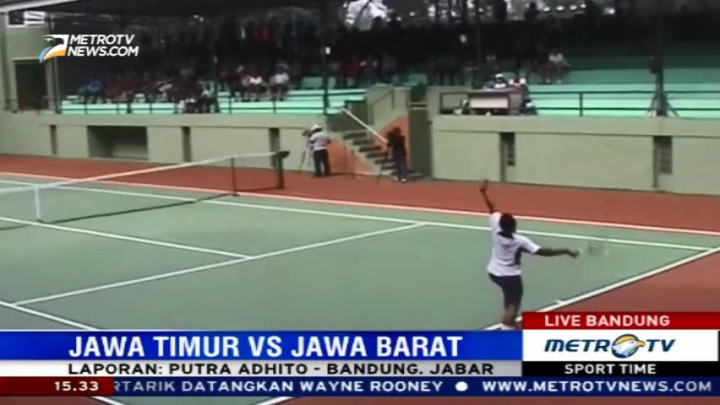 Jatim Raih Emas dari Cabang Tenis Beregu Putra