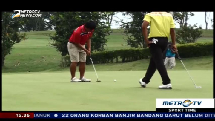 Kontingen Jatim Raih Tambahan Emas dari Cabang Golf