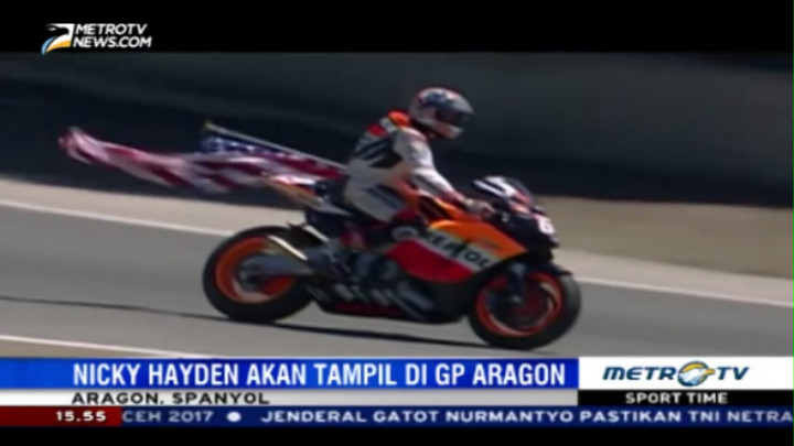 Nicky Hayden Gantikan Jack Miller di MotoGP Aragon