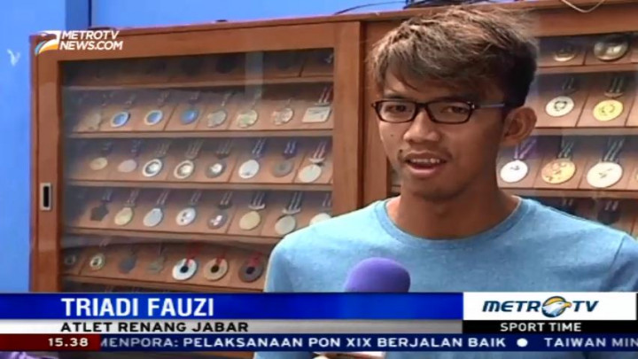 Triadi Fauzi, Peraih Medali Emas Terbanyak di PON XIX 2016