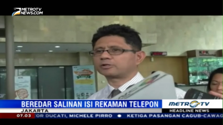 KPK akan Usut Keterlibatan Dirut Bulog dengan Irman Gusman