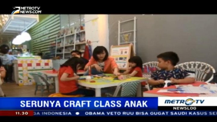 Asah Kreativitas Si Kecil di <i>Craft Class</i> (1)
