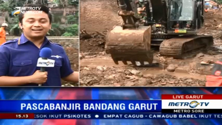 Warga Diimbau Tak Masuki Lokasi Pencarian Korban Hilang Banjir Garut