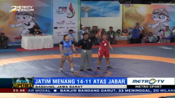 Jatim Berhasil Tambah Emas dari Cabang Sepatu Roda dan Gulat