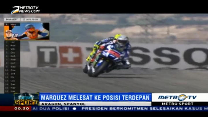 Marc Marquez Juara GP Aragon