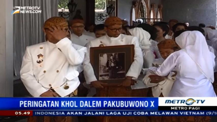 Keluarga Besar Keraton Surakarta Peringati Khol Dalem Pakubuwono X