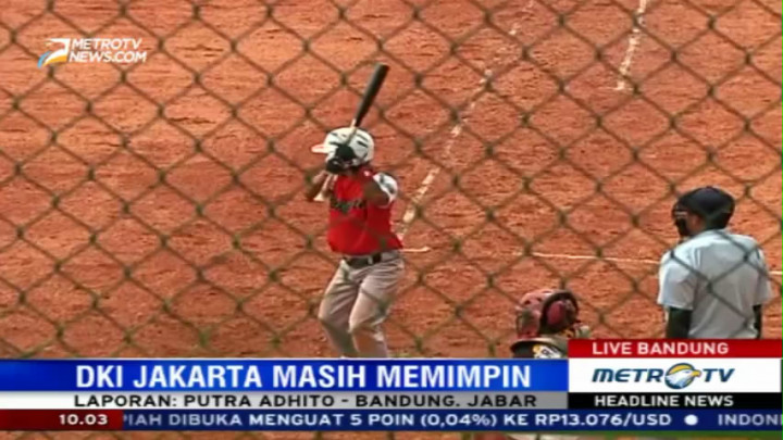 Tim Baseball DKI Jakarta Unggul atas Bali