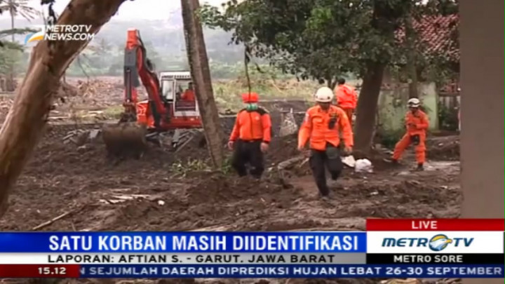 Petugas Kembali Temukan Satu Jenazah Korban Banjir Garut