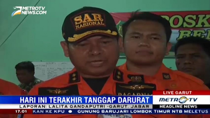 Proses Pencarian Korban Banjir Bandang Garut akan Diperpanjang Tiga Hari