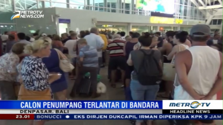 Gunung Barujari Meletus, Sejumlah Penerbangan Dibatalkan