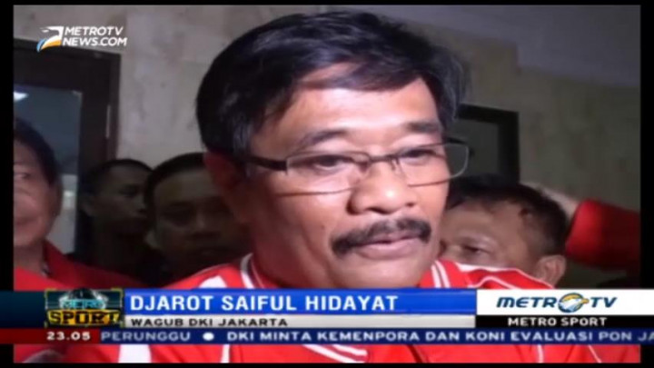 Wagub Djarot Jenguk Atlet Hoki DKI yang Jadi Korban Pemukulan