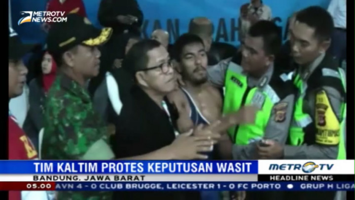 Lagi, Pertandingan Gulat Diwarnai Ricuh