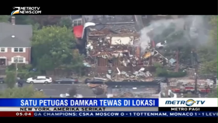 Pabrik Narkoba Rumahan Meledak, Satu Petugas Damkar Tewas