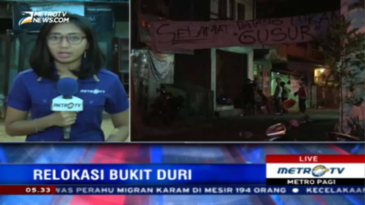 Jelang Penggusuran, Warga Bukit Duri Masih Beraktivitas Seperti Biasa