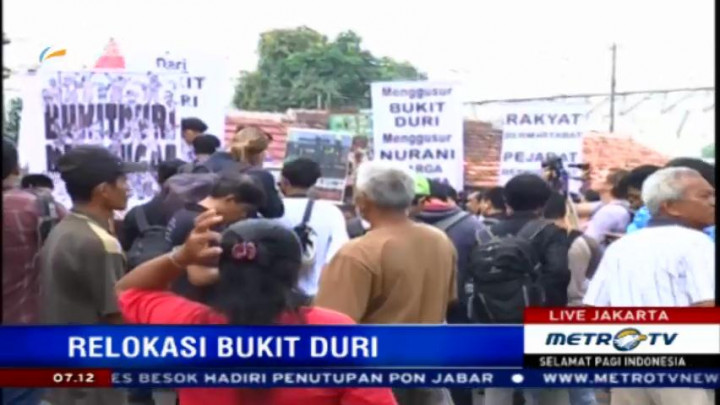 Menyuarakan Penolakan Penggusuran Bukit Duri Lewat Pentas Seni